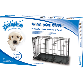 Cage pour chien en fil de fer Pawise