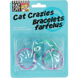 FAT CAT Cat Crazies 4-Pack - Jouets amusants pour chats