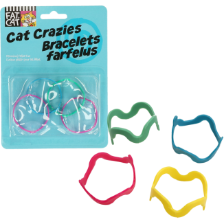 FAT CAT Cat Crazies 4-Pack - Jouets amusants pour chats