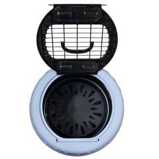Petmate Kennel Get-A-Round Bleu pour Chats - Confort et Sécurité
