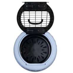 Petmate Kennel Get-A-Round Bleu pour Chats - Confort et Sécurité