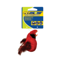 Jouet chat Petsport Feathered Kitty Wobbler Rouge