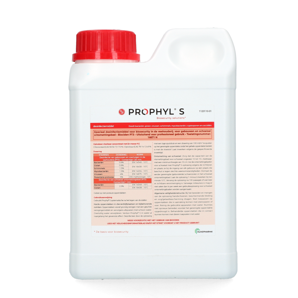 Désinfectant Prophyl S 1 L par Huvepharma