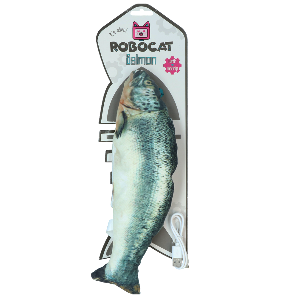 Robocat Poisson Saumon pour Chat