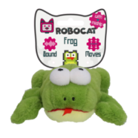 Robocat Grenouille - Jouet pour Chat Interactive