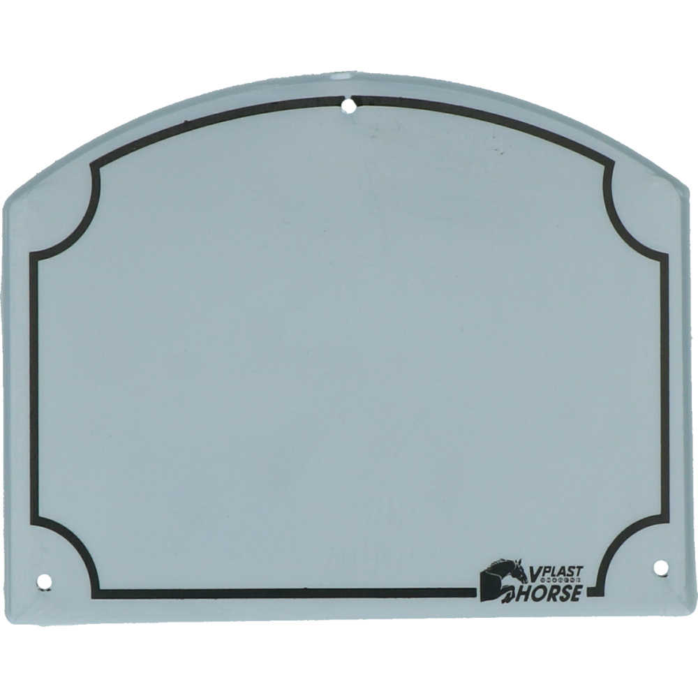 Plaque de box 11 x 13 cm - Vplast - Origine SE