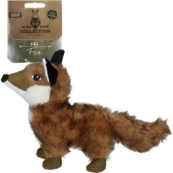 Peluche Wild Life Renard pour chien - 21x32x10 cm