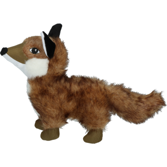 Peluche Wild Life Renard pour chien - 21x32x10 cm