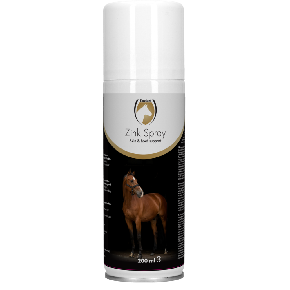 Excellent Spray au Zinc pour Chevaux 200 ml | Professionnel