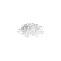 Élastiques en silicone blanc - Marque, contenance 500 st - Cheval