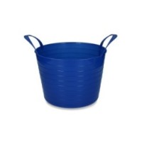 Seau V-Trug Flexi Bleu 14L: Pratique et Polyvalent pour Cheval