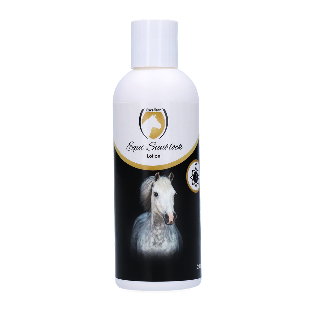 Excellent Crème Solaire pour Chevaux SPF 15 200 ml | Professionnel