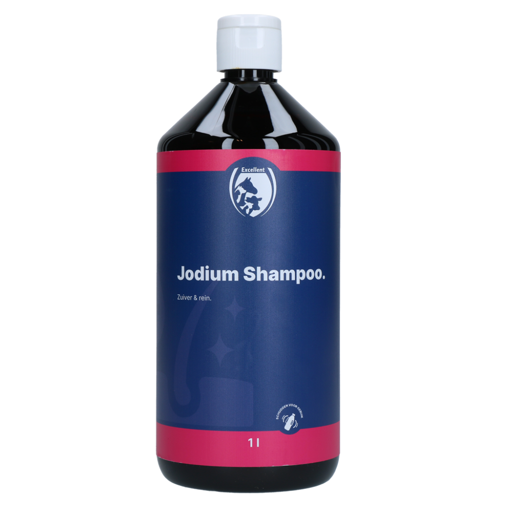 Shampoing au Jodium Excellent 1 l - Soins de qualité pour Cheval