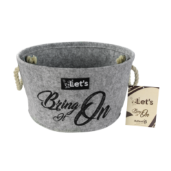 Let's Stuff It Bring it On Panier Jouets - Rangement Jouets Stylé Chien