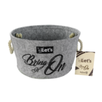 Let's Stuff It Bring it On Panier Jouets - Rangement Jouets Stylé Chien