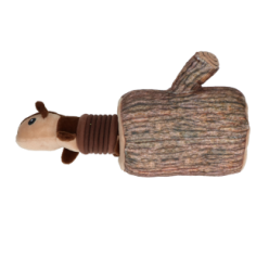 Double Wobble Amoureux des Bûches - Le jouet parfait pour votre chien!