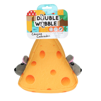 Jouet pour Chien Double Wobble Cheesy Camarades