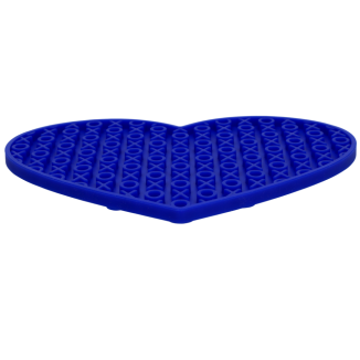Tapis à lécher Eat Slow Live Longer Lovely Heart - Pour des moments gourmands avec votre chien