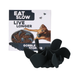 Eat Slow Live Longer Gobble Stopper - Insert Anti-Glouton Gamelle Chien
