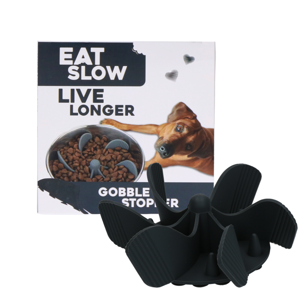 Eat Slow Live Longer Gobble Stopper - Insert Anti-Glouton Gamelle Chien
