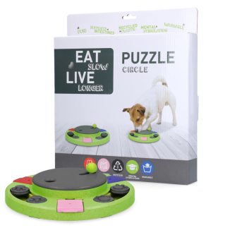 Puzzle Cercle Mangez Lentement, Vivez Plus Longtemps