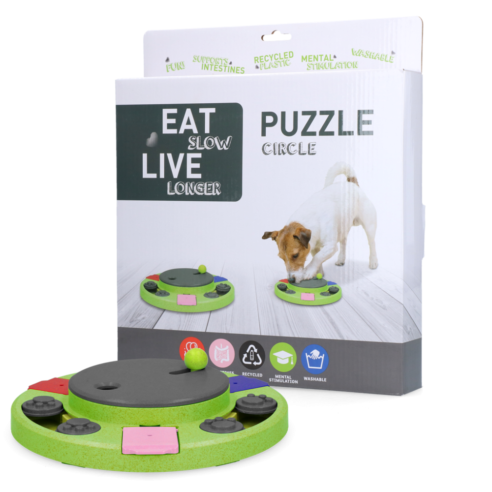 Puzzle Cercle Mangez Lentement, Vivez Plus Longtemps