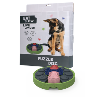 Puzzle Disque Mangez Lentement, Vivez Plus Longtemps