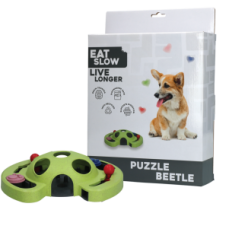 Puzzle coccinelle Mangez Lentement Vivez Plus Longtemps