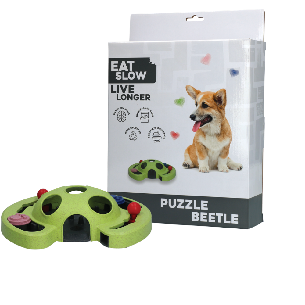 Puzzle coccinelle Mangez Lentement Vivez Plus Longtemps