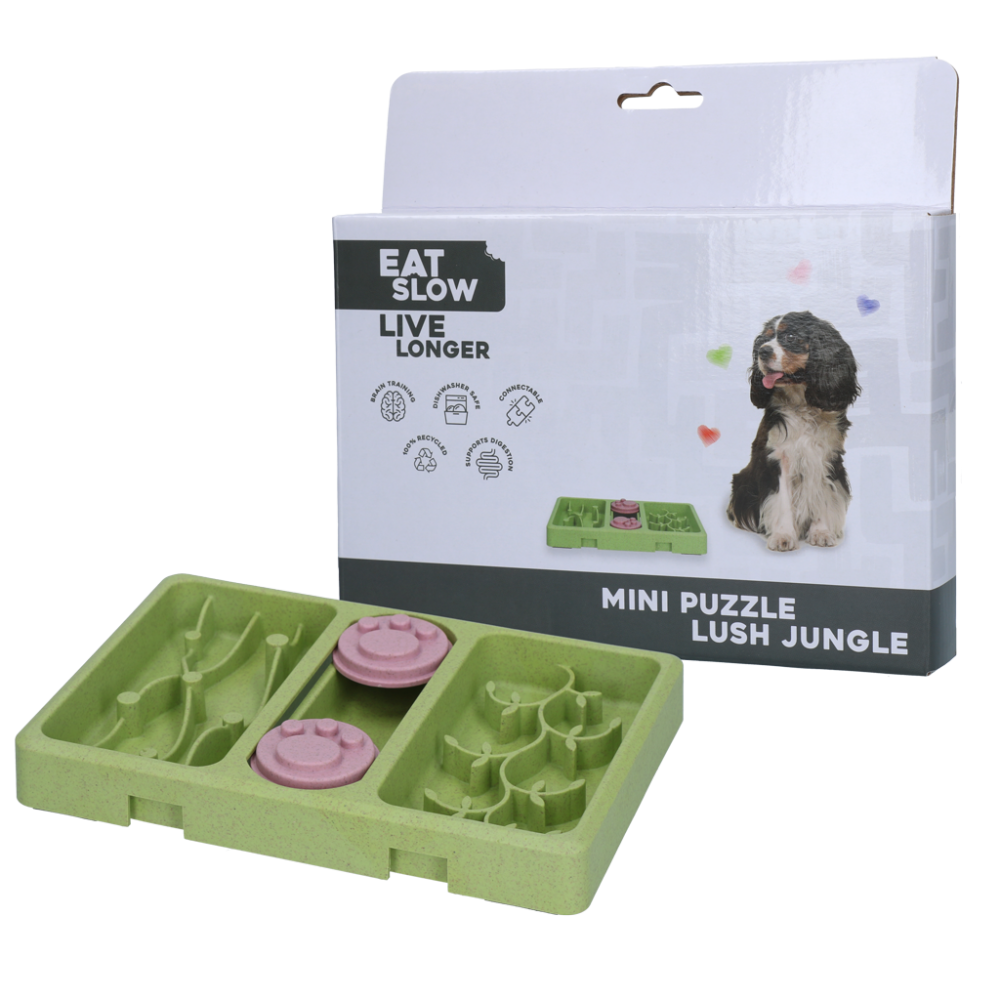 Mini puzzle alimentaire: Manger Lentement, Vivre Plus Longtemps