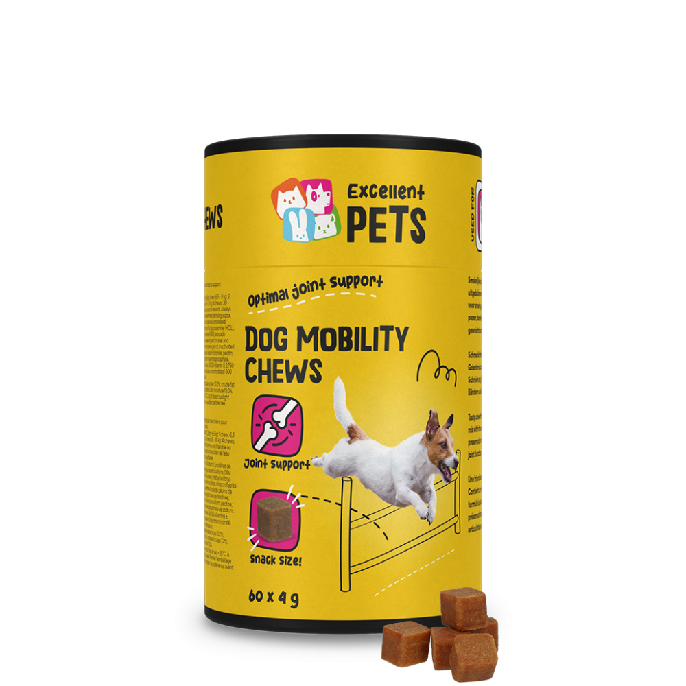 Friandises molles pour la mobilité des chiens - Excellent Pets