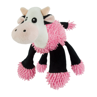 Fuzzle Vache avec 5 couineurs pour Chien