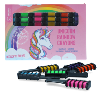 Craie arc-en-ciel Licorne Lucky Horse - Magie des couleurs pour les amoureux des chevaux
