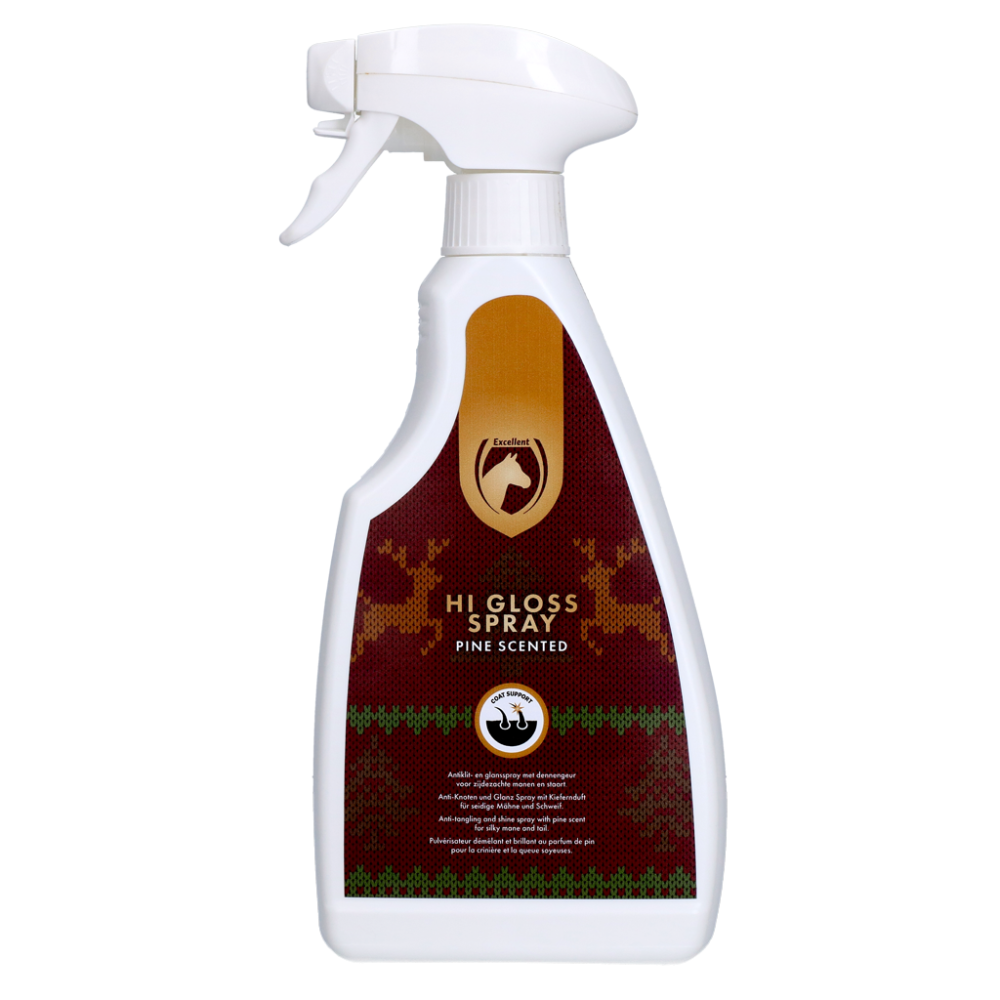 Excellent Horse Christmas Hi Gloss Spray 500 ml | Professionnel