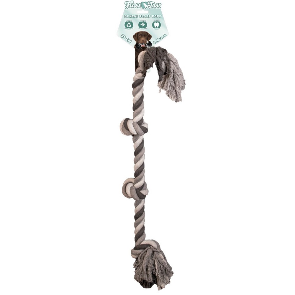 Dentaire Floss Toss - Nettoyage Efficace pour Chien
