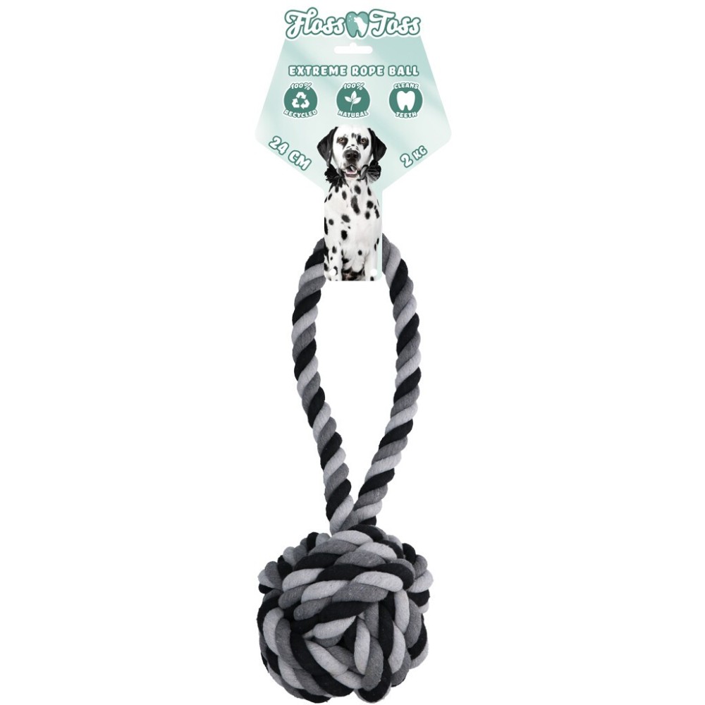 Dentaire Floss Toss - Nettoyage Efficace pour Chien