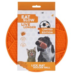 Tapis à Laper Eat Slow Live Longer Ballon de Foot