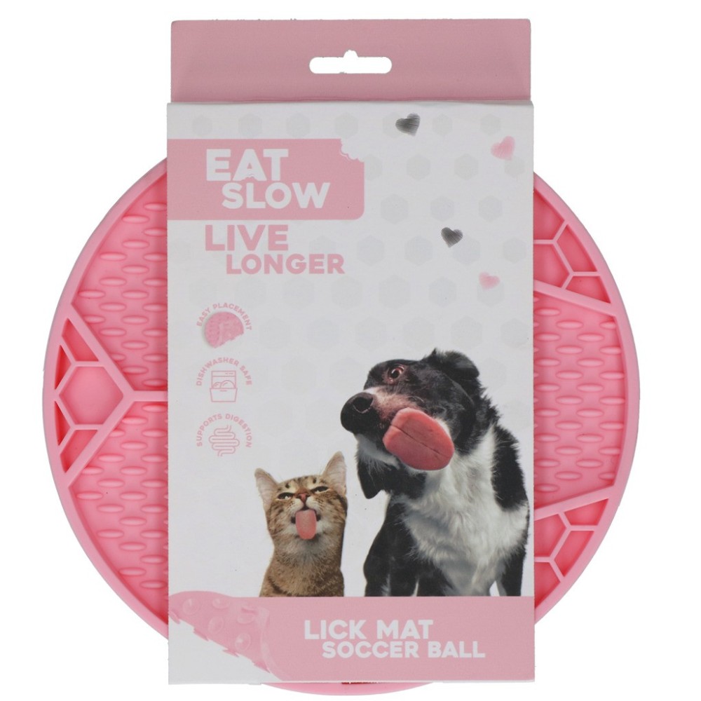 Tapis à Laper Eat Slow Live Longer Ballon de Foot