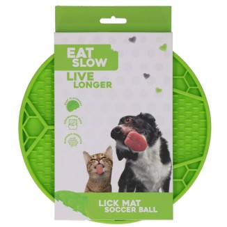 Tapis à Laper Eat Slow Live Longer Ballon de Foot