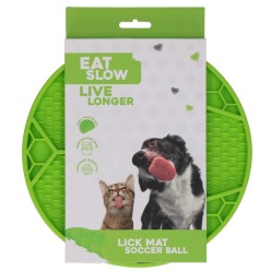 Tapis à Laper Eat Slow Live Longer Ballon de Foot