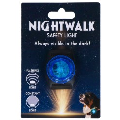 Lampe de sécurité pour collier du chien.