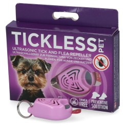 Protection naturelle contre les tiques pour animaux avec Tickless Pet.