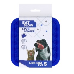 Duo de tapis à lécher pour chien et chat - Eat Slow Live Longer