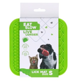 Duo de tapis à lécher pour chien et chat - Eat Slow Live Longer