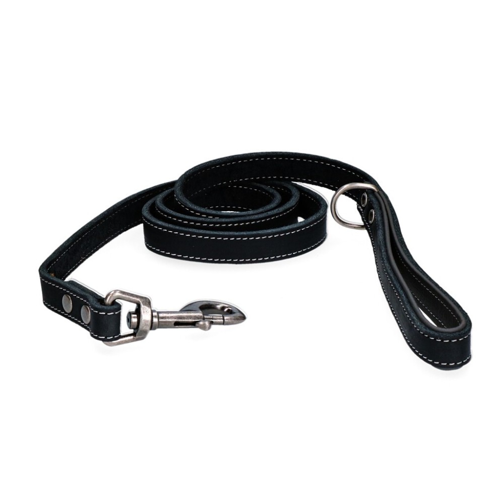 Spotted! Laisse Pro Cuir - Laisse Premium Cuir Véritable Chien