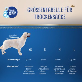 Sac de séchage Royal Dry Doggy Bag - Pratique et compact