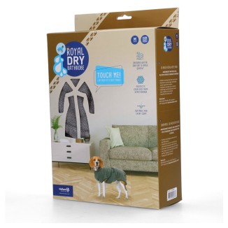 Peignoir Royal Dry pour Chiens - Confort et Absorption