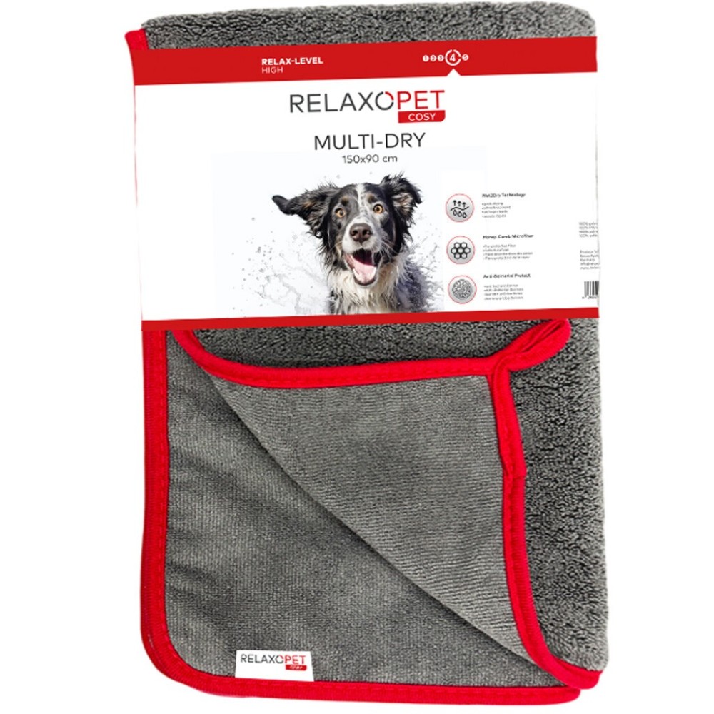 RelaxoPet Cosy Multi-Dry Original - Serviette Absorbante Séchage