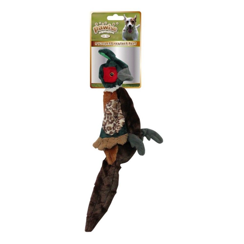 Pawise Stuffless Feather Pals Canard S - Jouet pour Chien