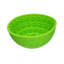 Tapis anti-glouton pour chien Eat Slow Live Longer - Rouge